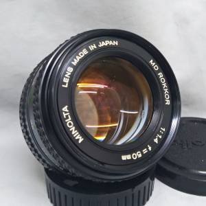 已售:Minolta  MD-Rokkor  50mm F1.4 MD-mount