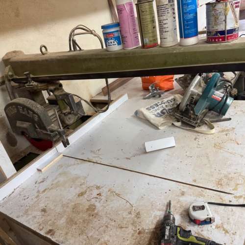 永恆牌 臂鋸機 木工工作台 橫截鋸