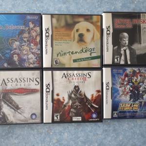 Nintendo DS 遊戲卡合集 Nintendogs Assassin's Creed