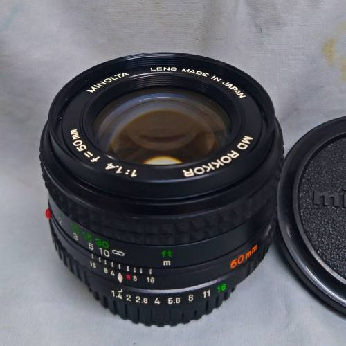 已售:Minolta  MD-Rokkor  50mm F1.4 MD-mount