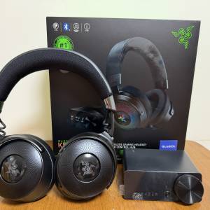Razer Kraken V4 Pro 觸覺回饋無線遊戲耳機