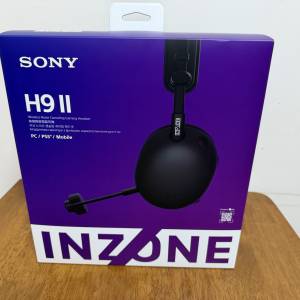 SONY INZONE H9 II 無線遊戲耳機(黑色)
