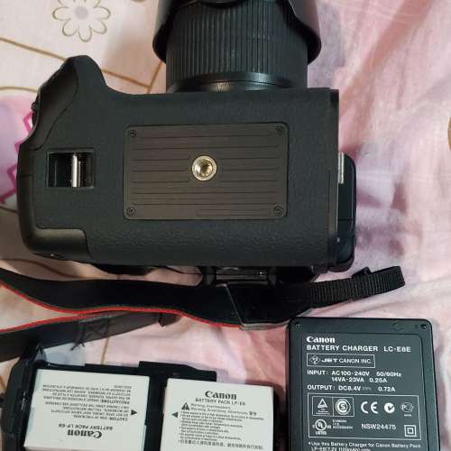 Canon EOS 700D body + BG-E8 grip  + EF-S 18-55mm f/3.5-5.6 IS STM lens