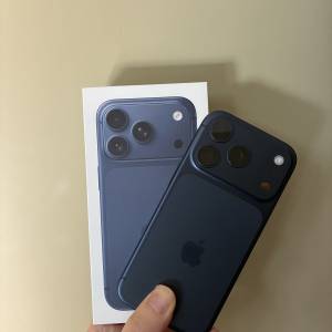 99%新Apple iPhone 17 Pro 512gb 藍色 港版行貨全套全新配件地鐵站交收