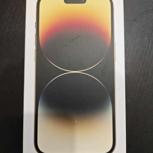 全新未開封條 iphone14 pro 512GB 金色