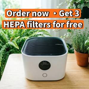 🌿USB空氣清新機器&ndash;HEPA濾網|甲醛|二手菸|異味|PM2.5病毒Air Purifier