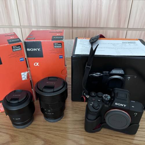 Sony A74 A7iv 全片幅相機有單有盒連兩鏡頭
