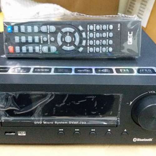 全新 GIEC DVHF703 HDMI DVD 微型HiFi影音套裝