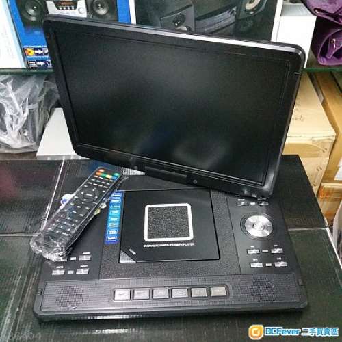 Super 全新Portable DVD+ I DTV RMVB Player 14寸LED