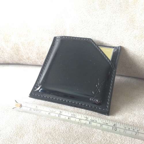 YSL YVES SAINT LAURENT Cosmetic Pocket Mirror with Case NEW 全新 口袋化妝鏡子...