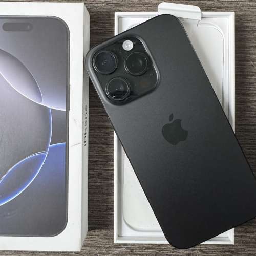 iPhone 16pro 256gb,電池健康度90，港行雙卡，完美冇花，冇修冇拆，全套齊！