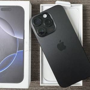iPhone 16pro 256gb,電池健康度90，港行雙卡，完美冇花，冇修冇拆，全套齊！