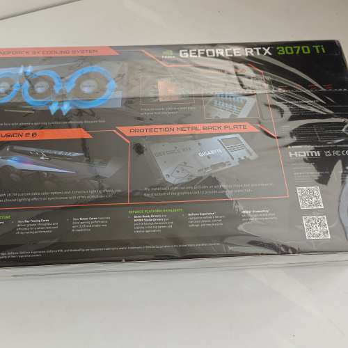 全新  Gigabyte RTX 3070 Ti  8GB