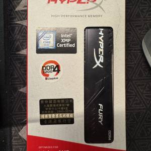 HyperX FURY DDR4 3200MHz 16GB RAM Kit (8GB*2) 香港行貨有保養