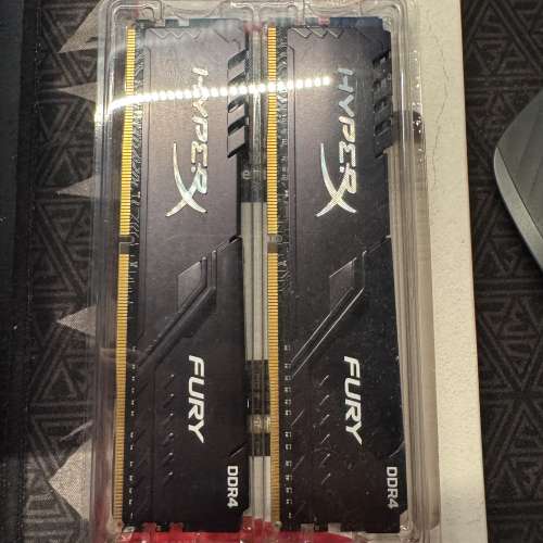 HyperX FURY DDR4 3200MHz 16GB RAM Kit (8GB*2) 香港行貨有保養