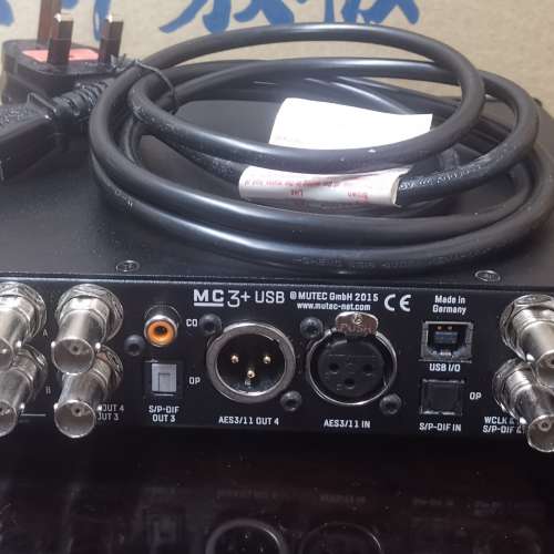 德國Mutec MC3+USB DDC  95%新