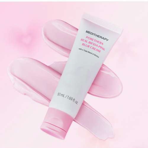 現貨400支 | [MEDITHERAPY] 粉透光柔焦濾鏡霜 (Pink Blur Cream) 50ml