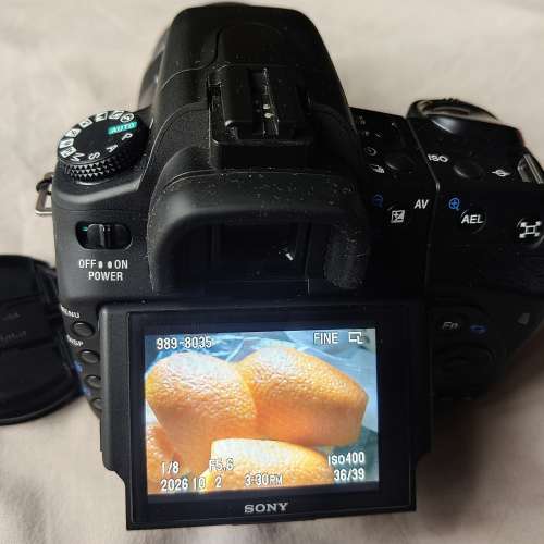 新净Sony A350 CCD sensor 無反相機登峯之作