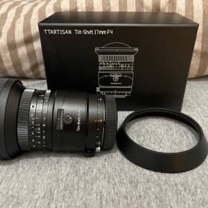 TTArtisan 銘匠 Tilt-Shift 17mm F4 ASPH Lens 移軸鏡頭 (Canon RF Mount)
