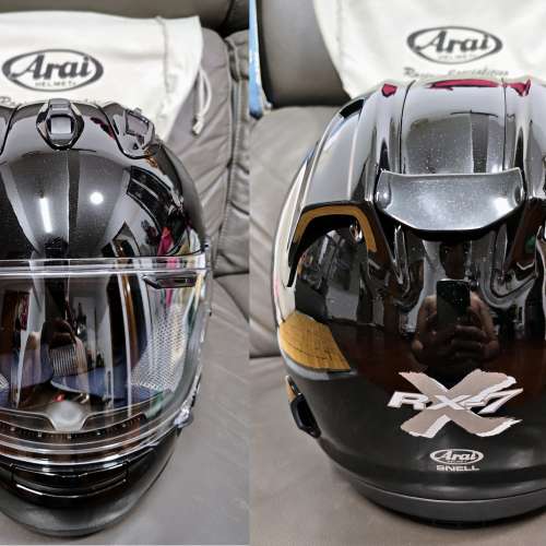 Arai RX-7X 頭盔(亮黑)