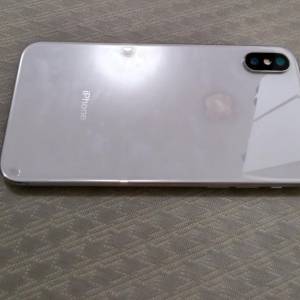 港版iPhone X 256GB白色 電池100%