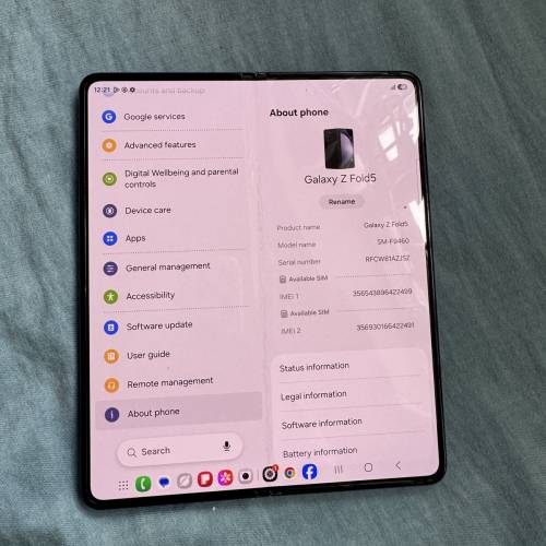 samsung fold 5 1Tb