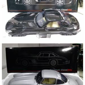 Premium ClassiXXs 1/12 Mercedes-Benz SLS AMG Coupe Obsidian Black Metallic / 300