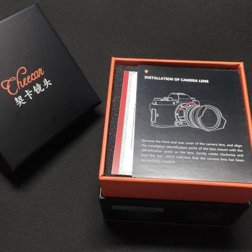 全新cheecar契卡50mm f1.4 (for 全幅ff sony e mount)