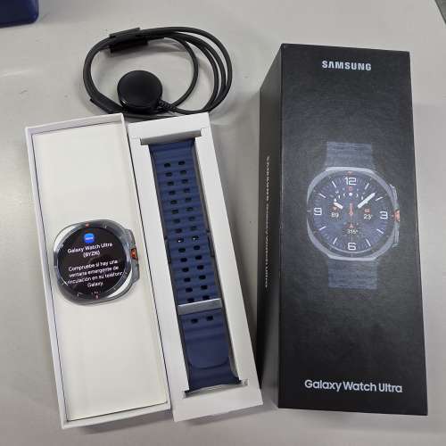 #2958 Samsung Galaxy Watch Ultra 47mm (2025) (LTE) 智能手錶 SM-L705 藍色 99%新