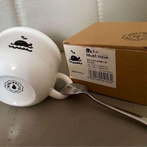 咖啡杯連匙(有盒)