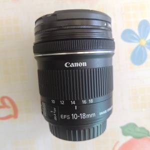 Canon EF-S 10-18mm f/4.5-5.6 IS STM 超廣角鏡｜送 Filter｜操作正常