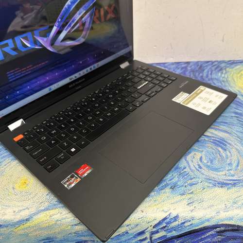 (輕薄360度Touch Mon)Asus Vivobook 16寸 AMD Ryzen 7 7730U / 16,24GB Ram / 128,...