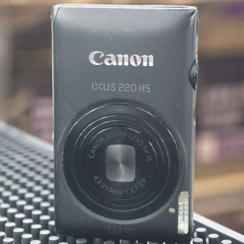 Canon IXUS 220 HS  功能正常極新  配件齊全 三個月保養  （Canon Sony Fujifilm C...