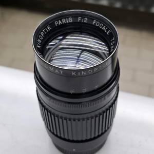KINOPTOK PARIS APOCHROMAT FOCALE 75MM F2 LEICA M MOUNT 連動