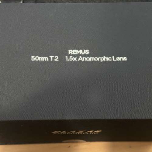 99%new Blazar Remus Anamorphic Lens 至樂 變形寬鏡頭 50mm T2.0 PL mount