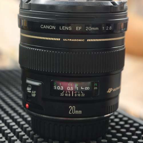 Canon 20/2.8 USM EF 20MM 20 功能正常 鏡片通透 三個月保養 （for 1D 1D2 1DII 1D...