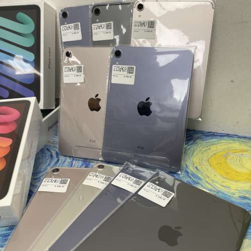 ✨Apple最後一代實體插卡版iPad mini 6✨🔥64GB/256GB🔥/✨勁靚機✨完美機✨全新原...