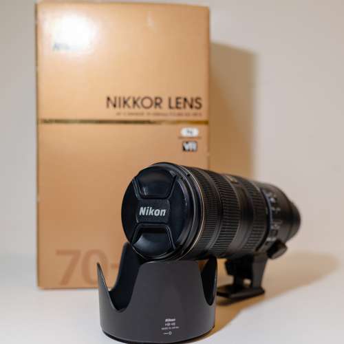 Nikon AF-S Nikkor 70-200mm f/2.8G ED VR II 小黑六 LB6