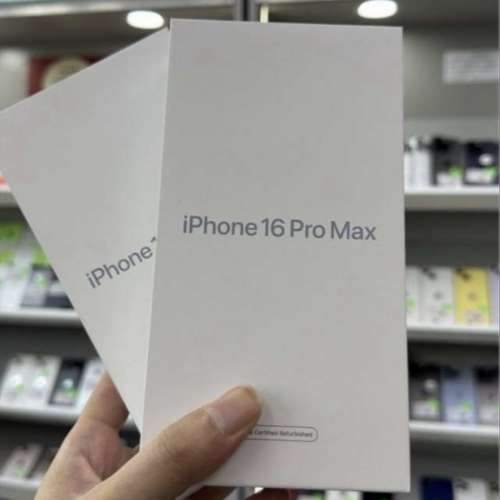 iPhone 16 Pro Max 1TB，可加AppleCare，港版官方翻新機，保養到下年九月