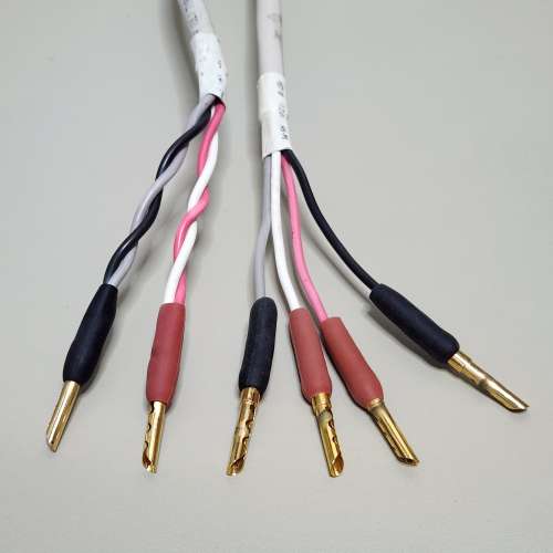 美國 Straight Wire Super Quad 12/4 Bi Wire中置喇叭蕉插線