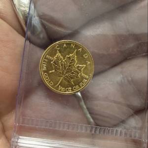 加拿大楓葉金幣 1/10 OZ $3999