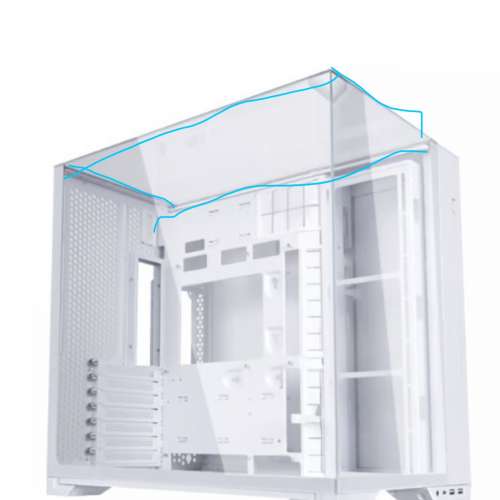 LIAN LI 聯力 O11 Vision Compact ATX 機箱 - White 白色