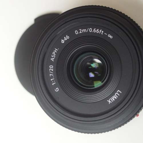 Lumix AF 20mm  f1.7  m4/3