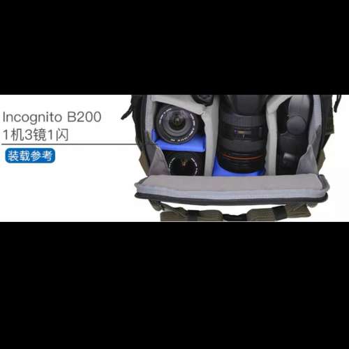 benro B200 卡其色相機袋