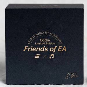 全新 未開封 Effect Audio x Eddie 十六周年老友記系列 限量 Eddie 耳機升級線