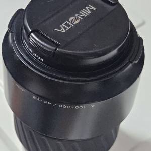 Minolta AF 100-300 f/4.5-5.6 (for Sony A7 A9 / NEX mount)