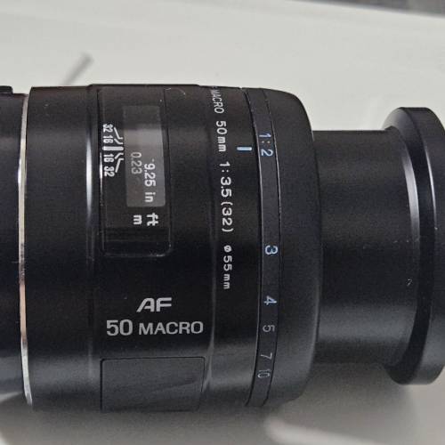 Minolta AF 50mm F3.5 Macro 1:2 Sony A-mount