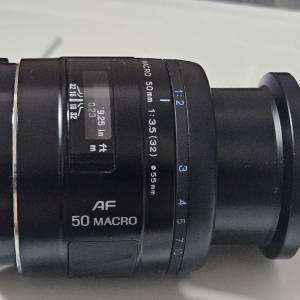 Minolta AF 50mm F3.5 Macro 1:2 Sony A-mount