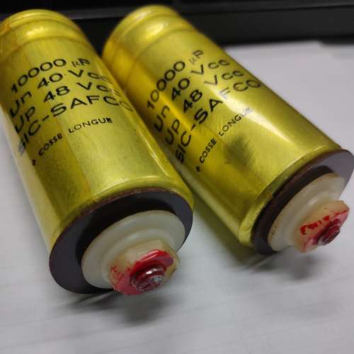 法國金裝Sic-Safco舊電解電容