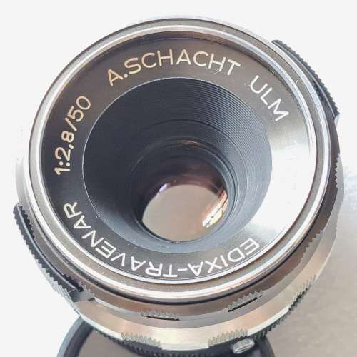 德國 (M42) A. Schacht ULM Edixa Travenar 50mm F2.8 鏡內有霉